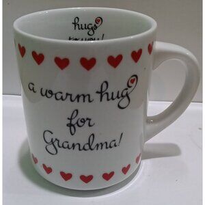 Abbey Press Grandma Coffee Cup Floral Ceramic A warm hug for grandma Mug